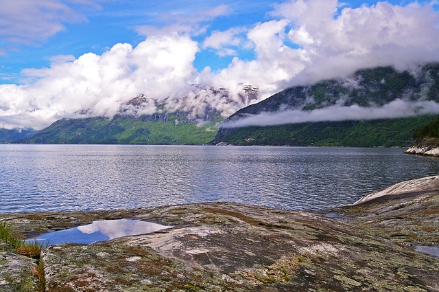 Hardangerfjord in Norwegen